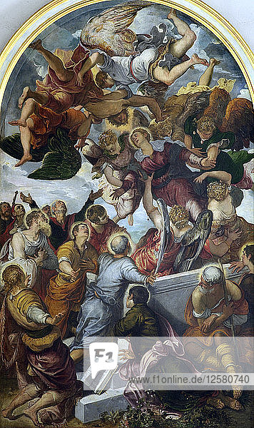Die Himmelfahrt der Heiligen Jungfrau Maria  um 1554. Künstler: Jacopo Tintoretto