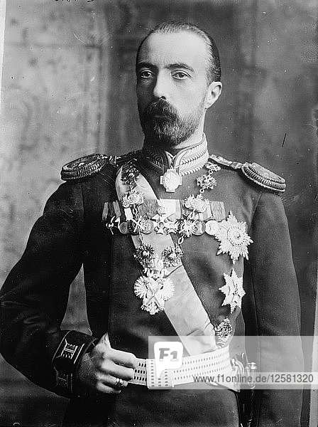 Grand Duke Michael Alexandrovich of Russia  1912. Artist: Anon