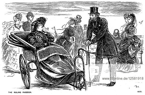 Die herrschende Passion  1872 (1891). Künstler: George du Maurier