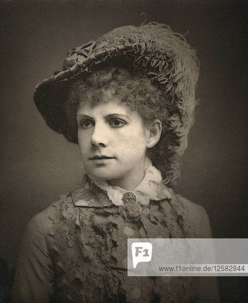 Alma Murray  britische Schauspielerin  1882. Künstlerin: London Stereoscopic & Photographic Co