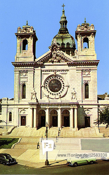 Basilika St. Mary  Minneapolis  Minnesota  USA  1955. Künstler: Unbekannt