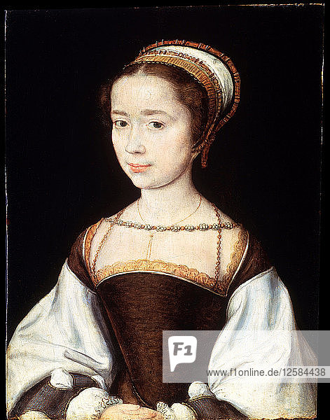 Weibliches Porträt  1530er Jahre. Künstler: Corneille de Lyon