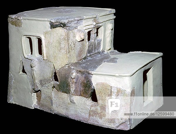 Syrisches Modell eines Hauses aus der Bronzezeit. Künstler: Unbekannt