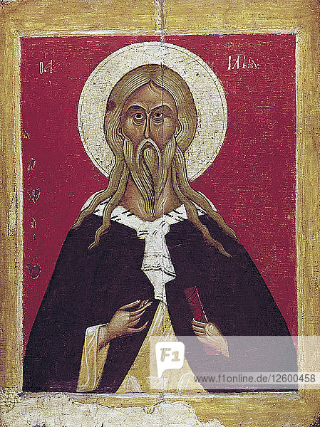 Der Prophet Elias  Ende 14. - Anfang 15. Jahrhundert.