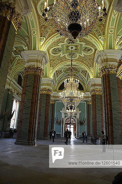 Innenraum  Peter-und-Paul-Kathedrale  St. Petersburg  Russland  2011. Künstler: Sheldon Marshall