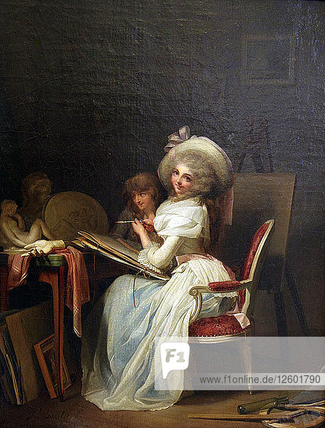 Ein Maler  um 1785. Künstler: Louis Leopold Boilly