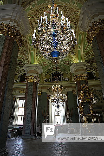 Innenraum  Peter-und-Paul-Kathedrale  St. Petersburg  Russland  2011. Künstler: Sheldon Marshall