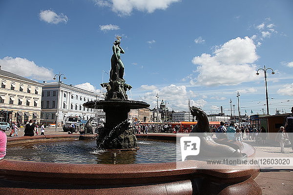 Havis Amanda-Brunnen  Helsinki  Finnland  2011. Künstler: Sheldon Marshall