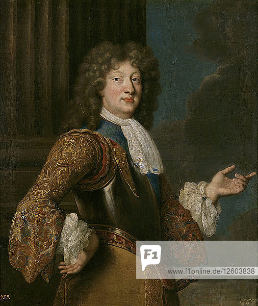 Porträt von Ludwig  Großherzog von Frankreich. Künstler: Troy  François  de (1645-1730)