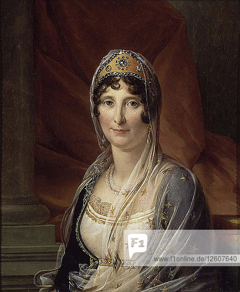 Porträt von Maria Letizia Ramolino Bonaparte (1750-1836)  Mutter von Napoleon Bonaparte  um 1804. Künstler: Gérard  François Pascal Simon (1770-1837)