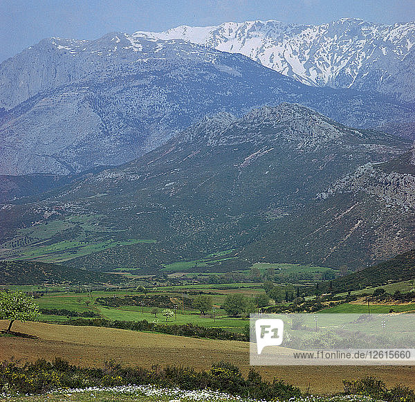 Berg Parnassus in Griechenland