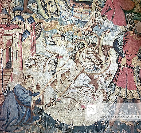 Devonshire Hunting Tapestries 15th century. Artist: Unknown