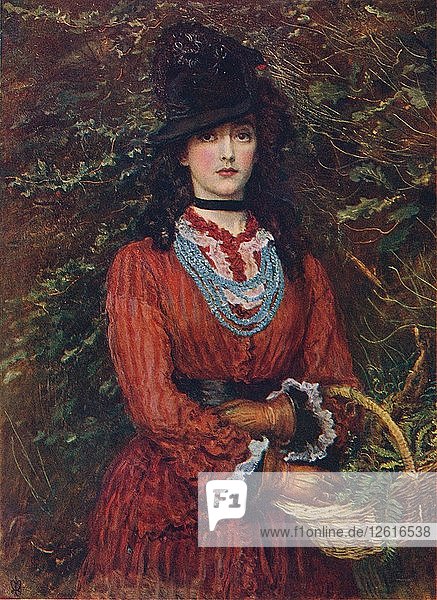 Fräulein Eveleen Tennant  1874 (1906). Künstler: John Everett Millais
