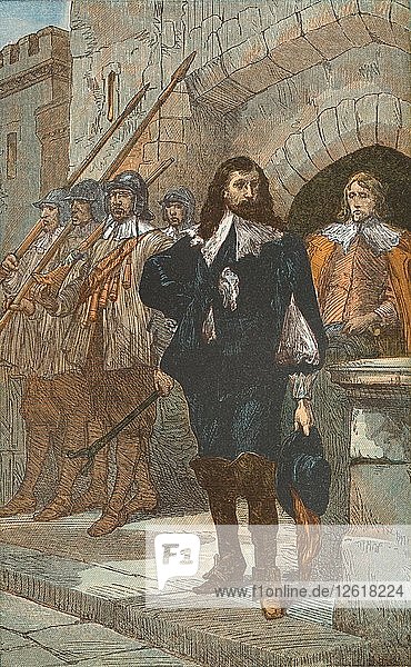 Charles I  on His Way to the Scaffold  (1649)  c1910. Artist: Unknown