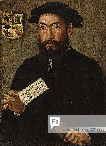 Ein Konquistador  1525-1535. Künstler: Anonym