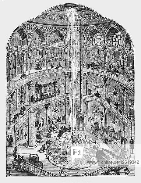 Das Panoptikum  1854 (1897). Künstler: Unbekannt.