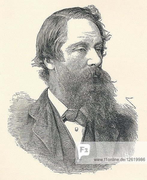 Lord Frederick Cavendish  (1836-1882)  19th century British Liberal politician  1896. Artist: Unknown