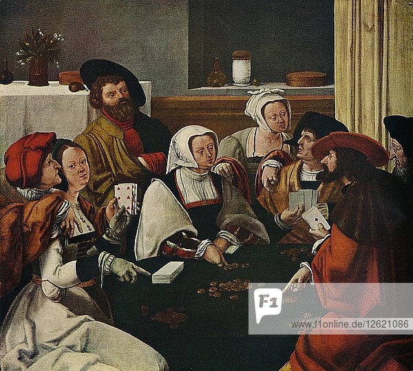 The Card Players  c1550.