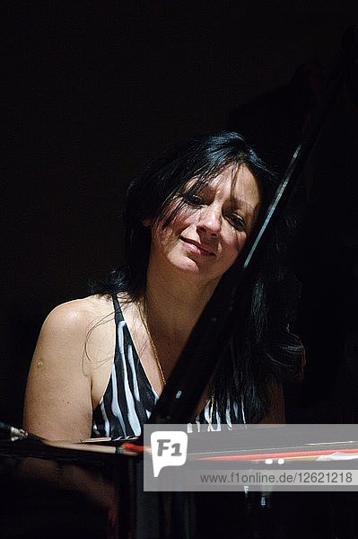 Amina Figarova  Watermill Jazz Club  Dorking  Surrey  2015. Künstler: Brian OConnor.