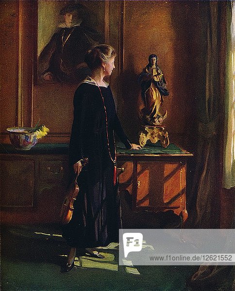 Lucy de Laszlo  die Frau des Künstlers  1919. Künstler: Philip A. de Laszlo.