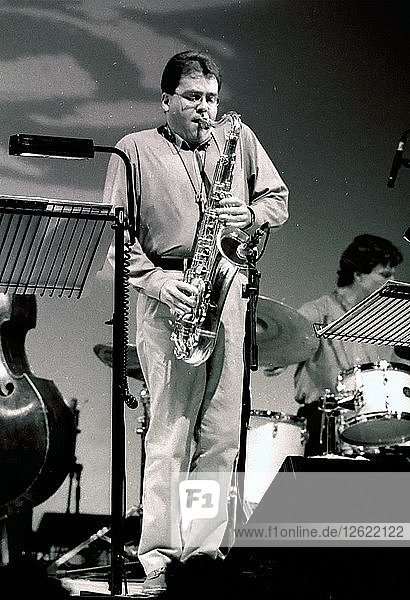 John Nugent  Brecon Jazz Festival  Powys  Wales  1998. Künstler: Brian OConnor