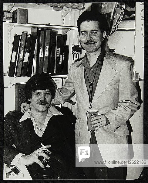 Warren Vache und Scott Hamilton im Pizza Express  London  16. Februar 1979. Künstler: Denis Williams