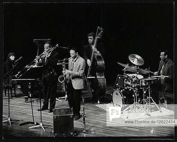The JJ Johnson Quintet performing at the Hertfordshire Jazz Festival St Albans Arena 4 May 1993. Artist: Denis Williams