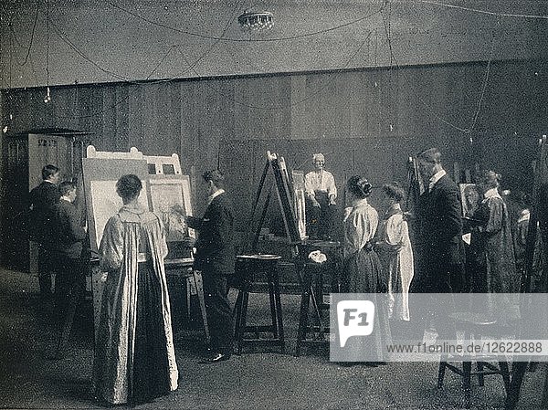 Die Glasgow School of Art  einer der Lebensräume  um 1900. Künstler: Unbekannt.