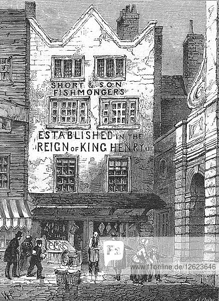 Temple Bar  1846 (1897). Artist: Unknown.