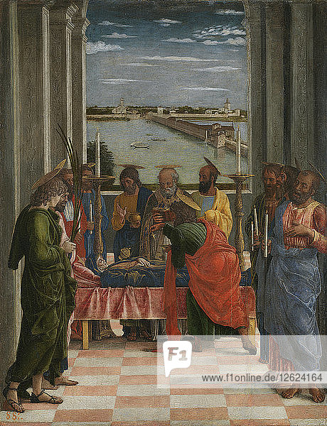 Der Tod der Jungfrau. Künstler: Mantegna  Andrea (1431-1506)