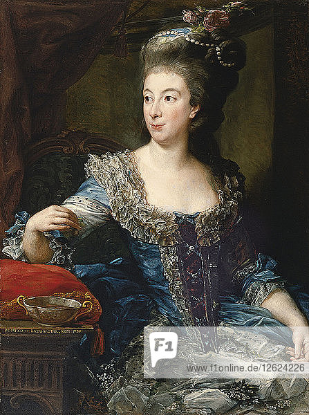 Porträt der Gräfin Maria Benedetta di San Martino. Künstler: Batoni  Pompeo Girolamo (1708-1787)