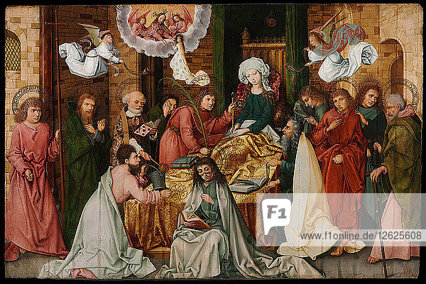 Die Entschlafung der Jungfrau Maria. Künstler: Holbein  Hans  der Ältere (1465-1524)