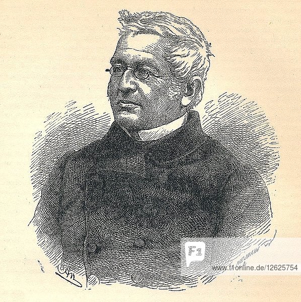 Adolphe Thiers  (1797-1877)  French politician and historian  1893. Artist: Unknown.