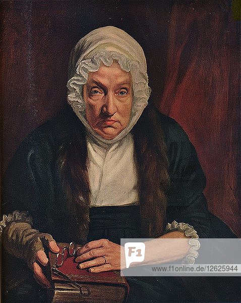 Porträt der ehrenwerten Mrs. Bushell  um 17. Jahrhundert  (1914). Künstler: Henry Raeburn