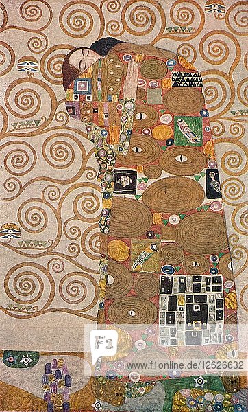 Die Erfüllung  1905. Künstler: Gustav Klimt.