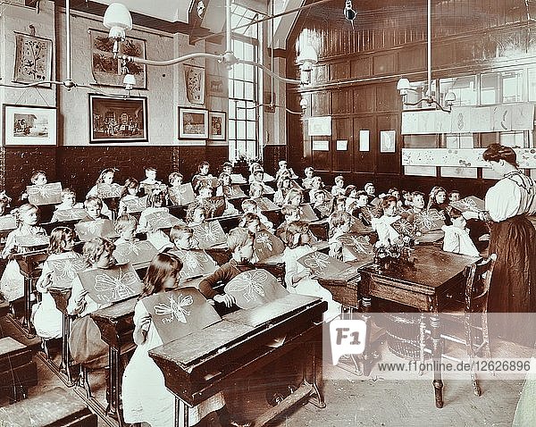 Klasse 5  Goodrich Road School  Camberwell  London  1907. Künstler: Unbekannt.