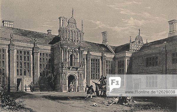 Kirby Hall  Northamptonshire  1915. Künstler: Unbekannt.