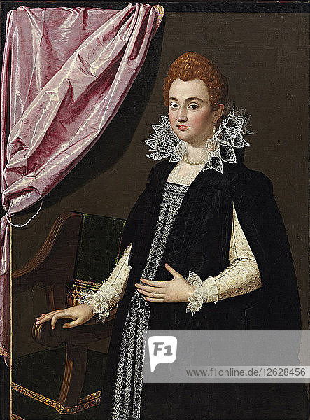 Porträt von Marie de Médici (1575-1642). Künstler: Pulzone  Scipione (1550-1598)