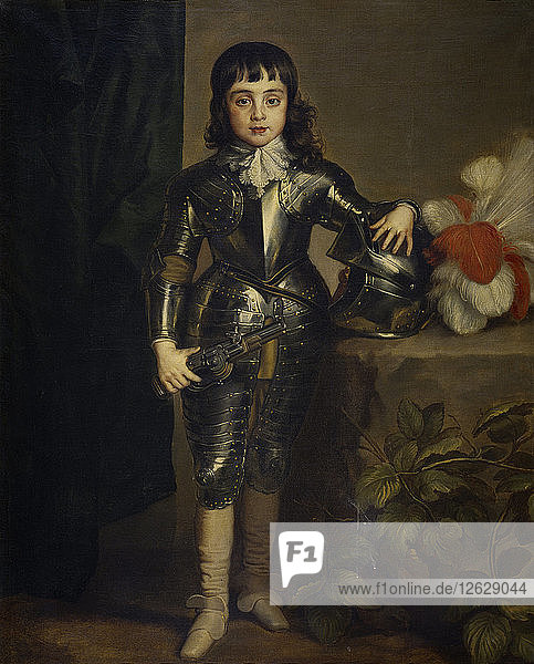 Porträt von Karl II. von England als Kind. Künstler: Dyck  Sir Anthony van (1599-1641)