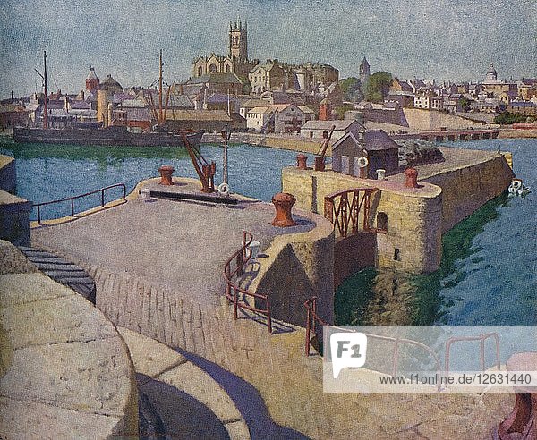 Penzance c20th century. Artist: Ernest Procter.