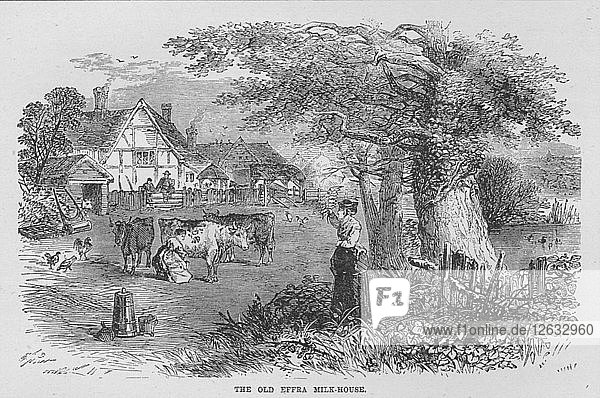 The Old Effra Milk House c1880 (1912). Artist: Unknown.