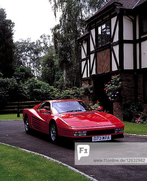 1987 Ferrari Testarossa. Künstler: Unbekannt.