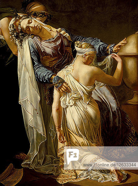 Hekuba und Polyxena  nach 1814. Künstler: Blondel  Merry-Joseph (1781-1853)
