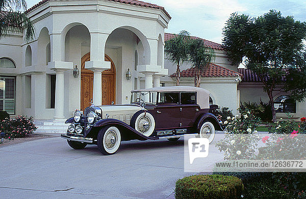 1932 Cadillac v16 Kabriolett. Künstler: Unbekannt.