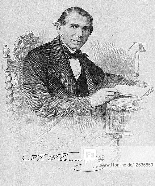 Pjotr Alexandrowitsch Pletnjow (1791-1865)  1870. Künstler: Iordan  Fjodor (1800-1883)