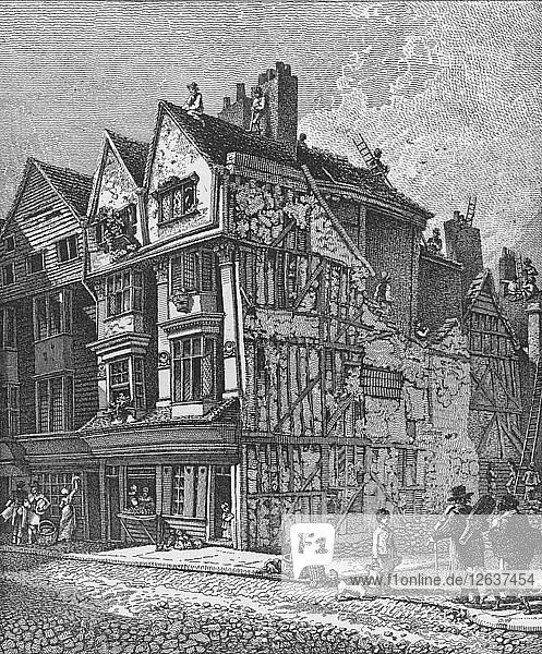 Long Lane  Smithfield  City of London  1810 (1911). Künstler: John Thomas Smith.