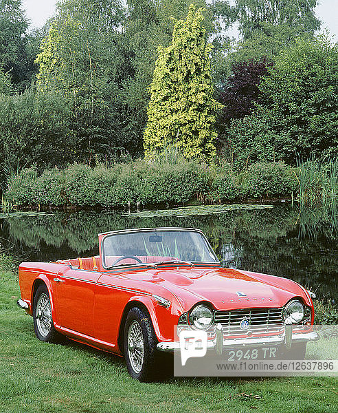 1964 Triumph TR4. Artist: Unknown.
