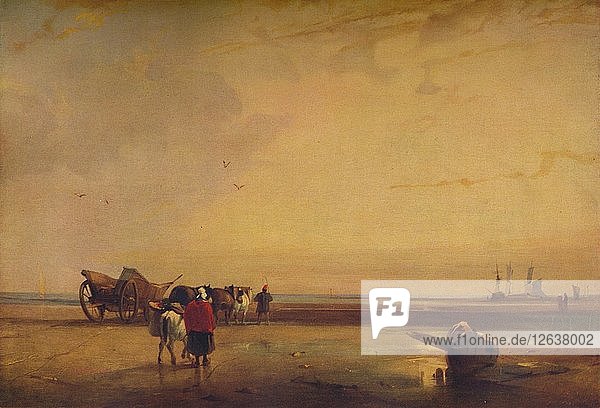Boulogne Sands  1827. Künstler: Richard Parkes Bonington.