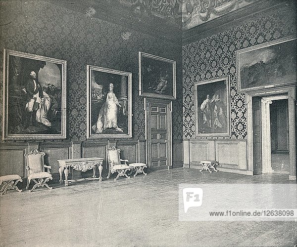 Der Zeichensaal des Königs im Kensington-Palast  um 1899  (1901). Künstler: Thiele & Co.