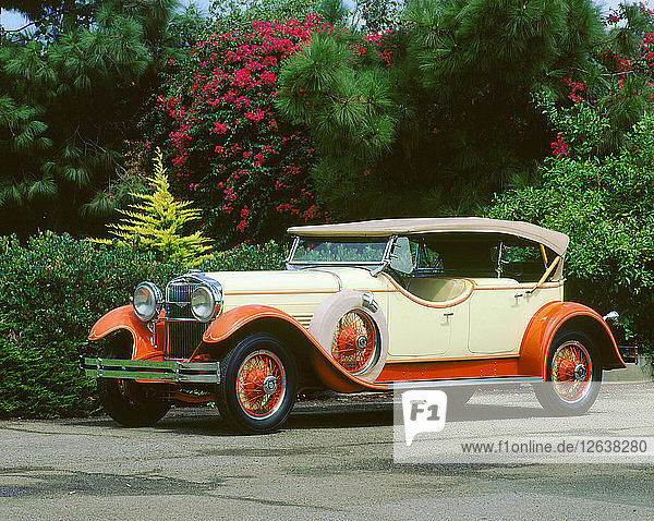 1929 Stutz model M Straight 8. Artist: Unknown.